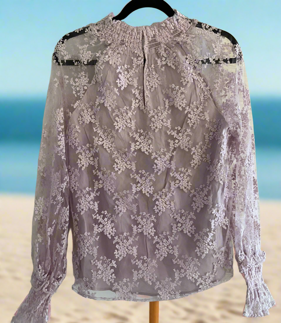 NWT - Free the Roses - Embroidered Top