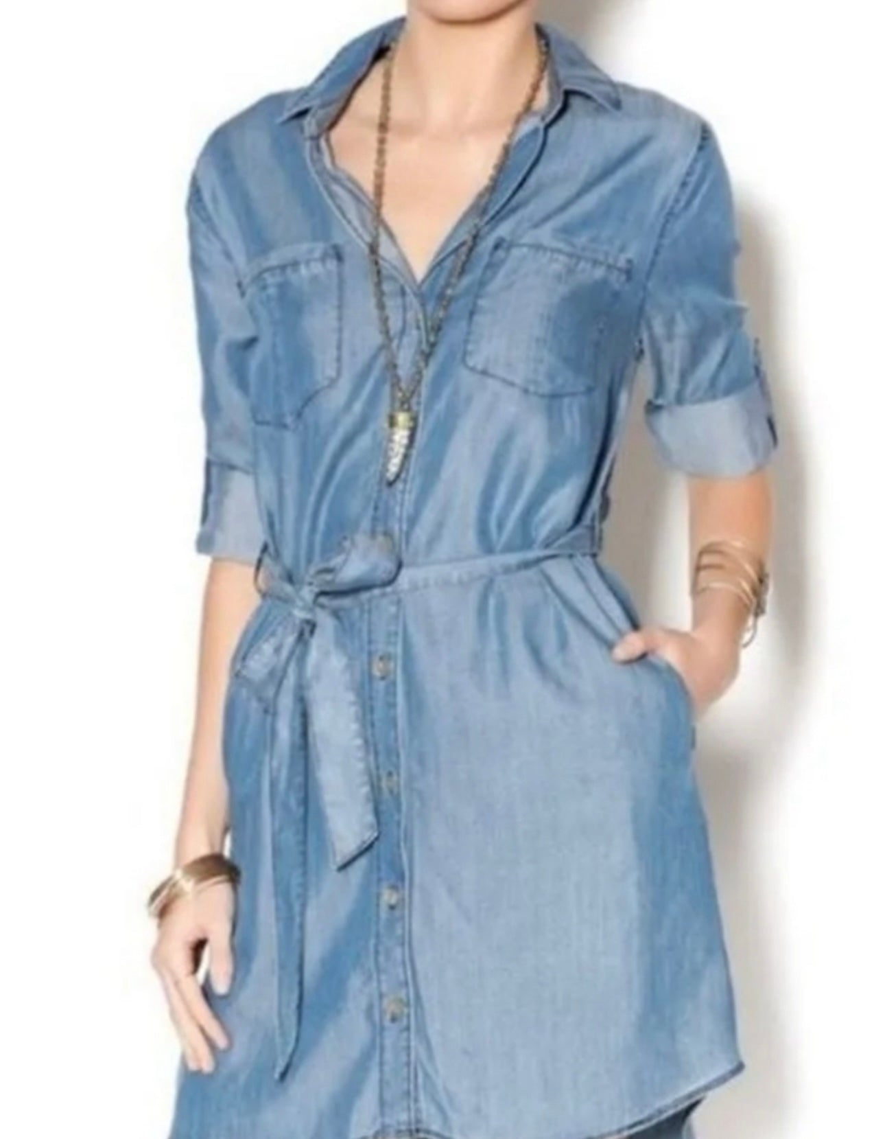 NWT -Velvet Heart denim dress