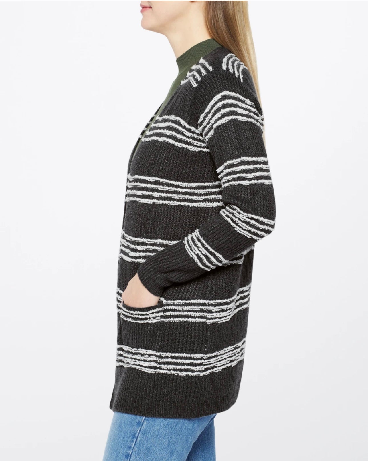 NWT - Striped Cardigan