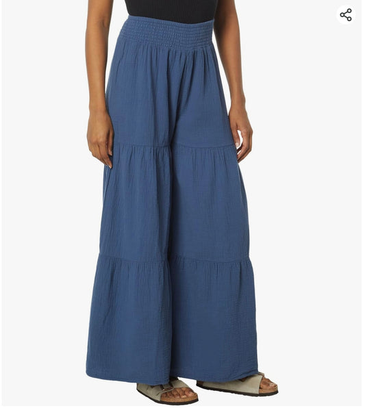 NWT - Bobi Los Angeles - Tiered Wide Leg Pants