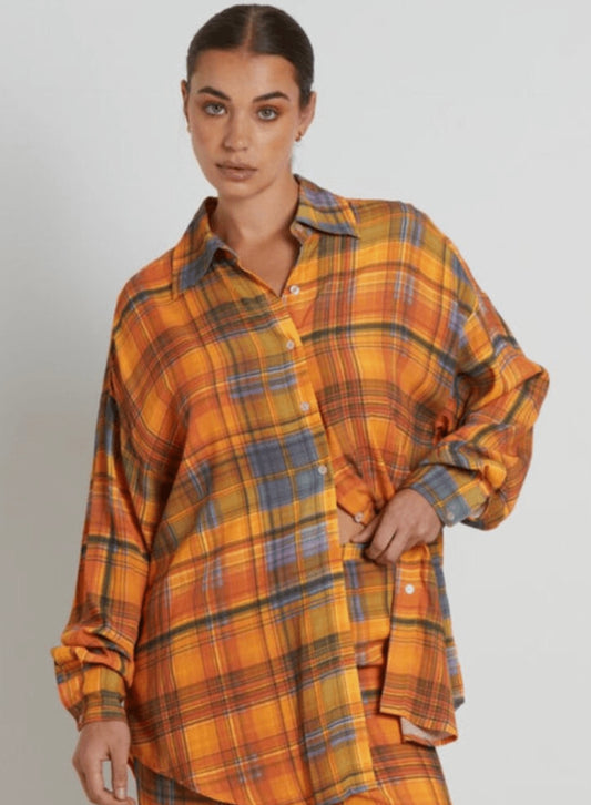 NWT - Charlie Holiday Maple Shirt