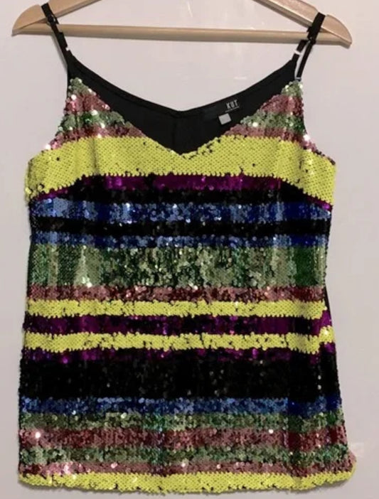 Kut from the Kloth Sequin Tank - NWT