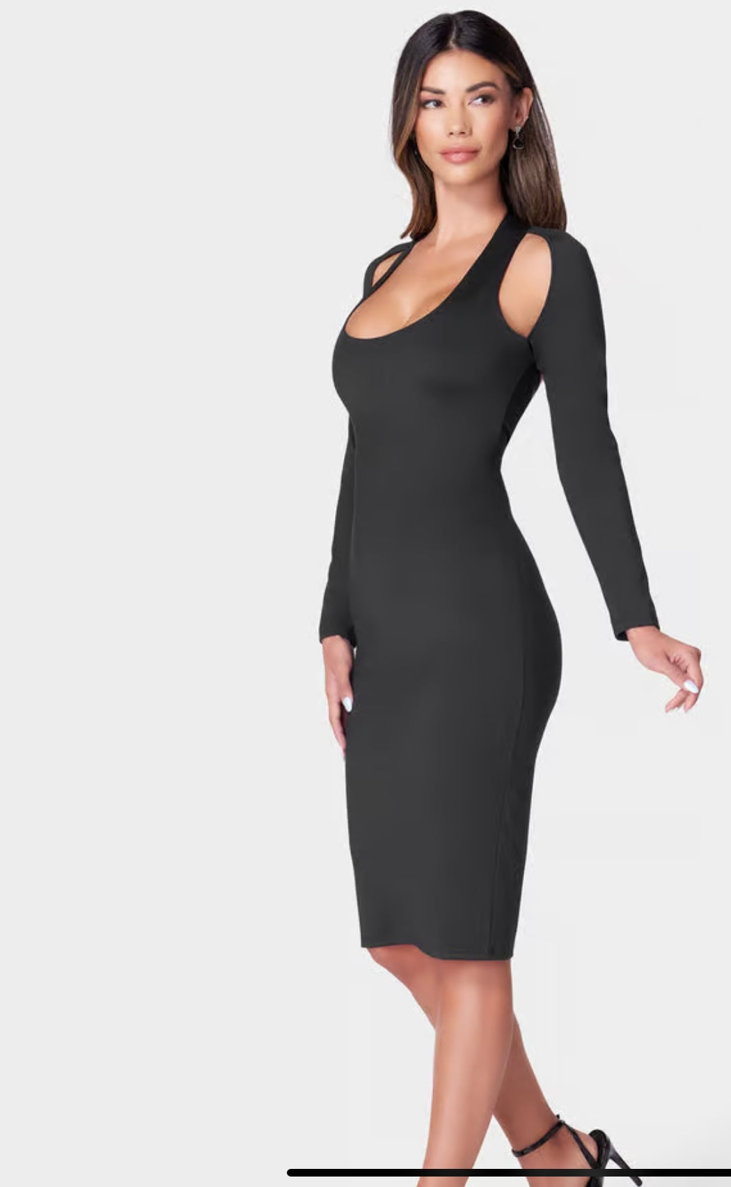 NWT - Bebe Cutout Bodycon Dress