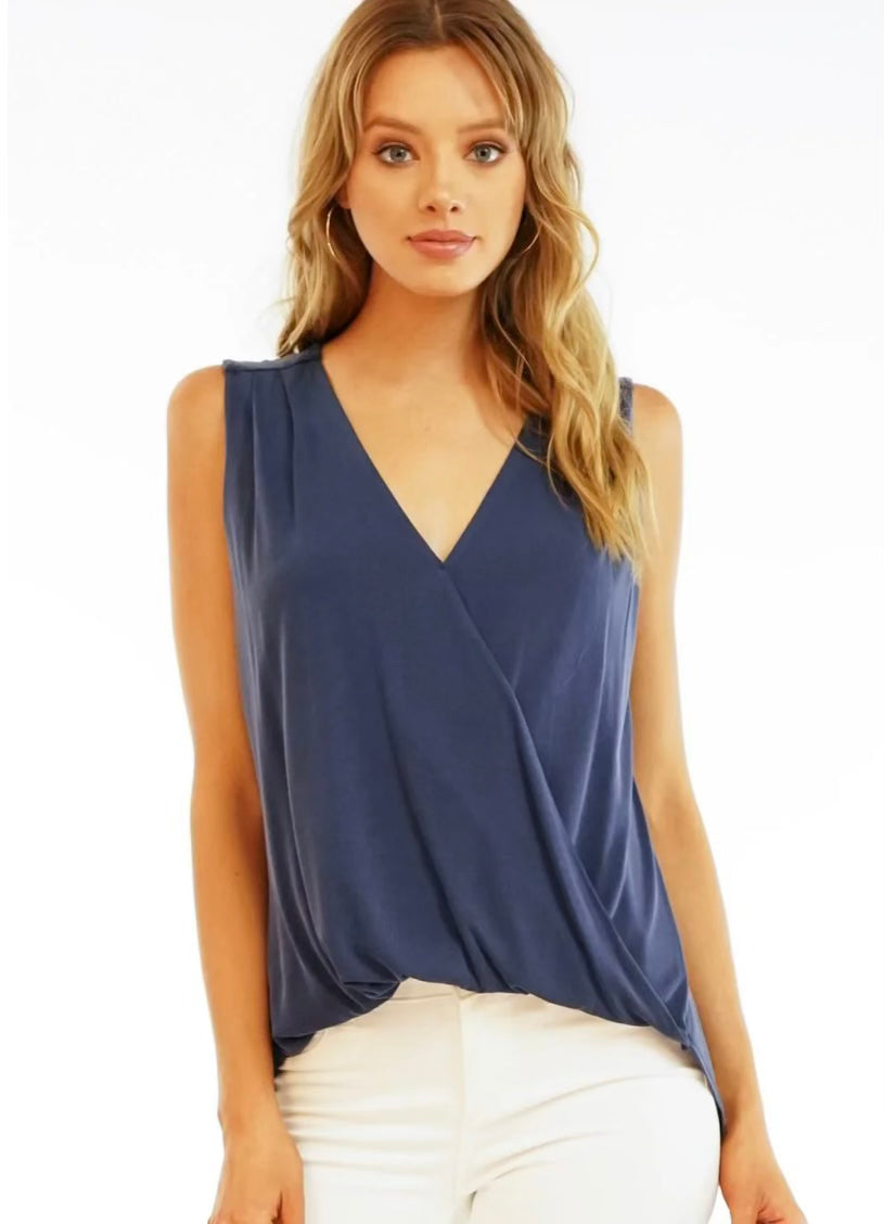 NWT - Bobi Los Angeles - Surplice Tank