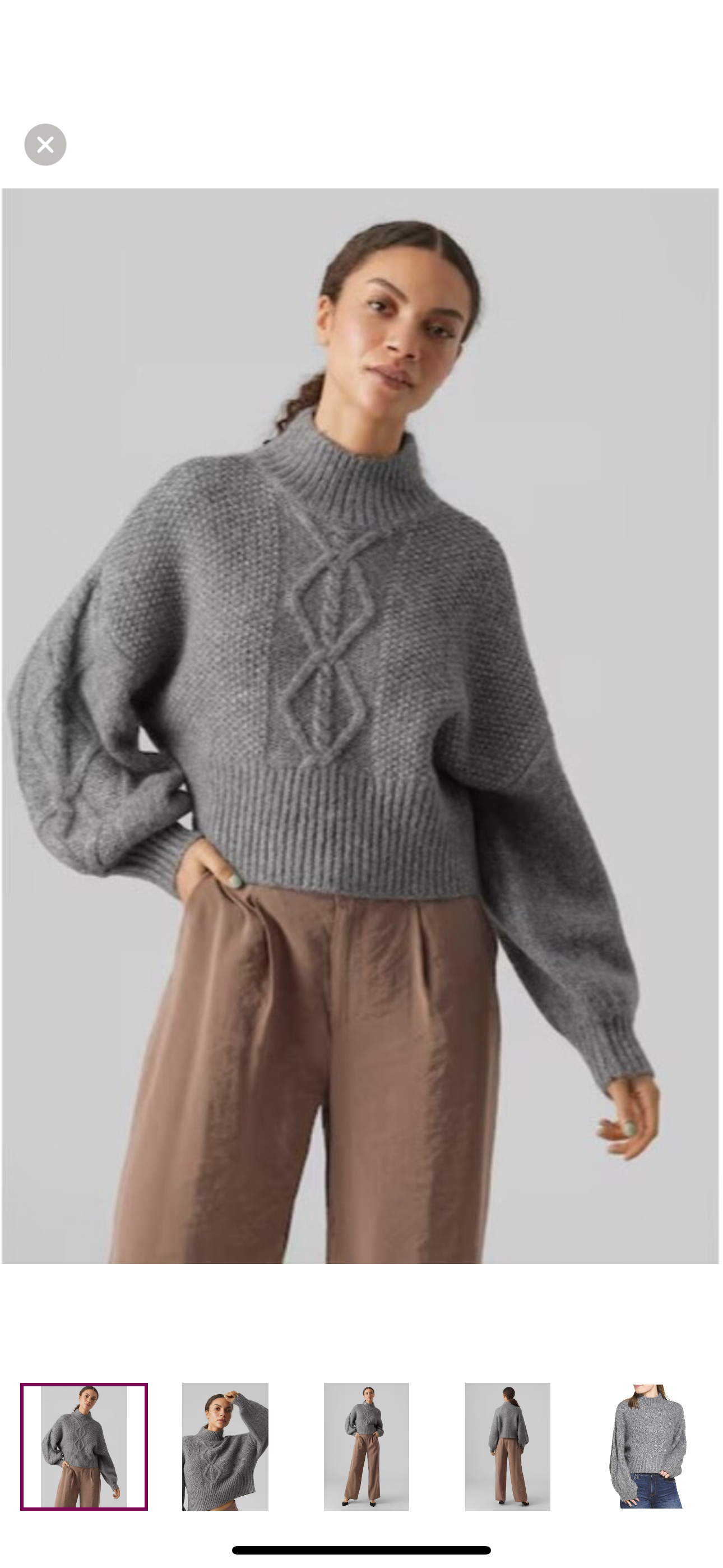 NWT - Vero Moda Cable Knit Sweater