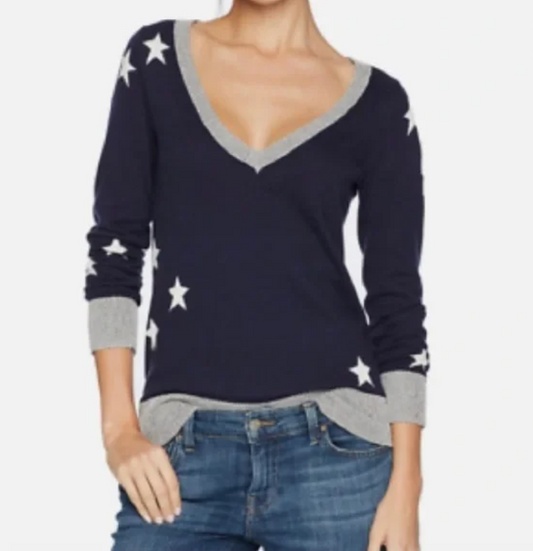 NWT - Chaser - Cotton Cashmere Sweater